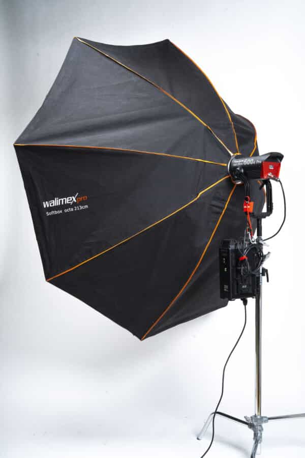 Walimex pro Octagon Softbox Orange Line 213